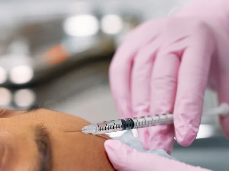 Anti-wrinkle botulinum toxin injection treatment at Regener8 Aesthetics, Selly Oak Birmingham
