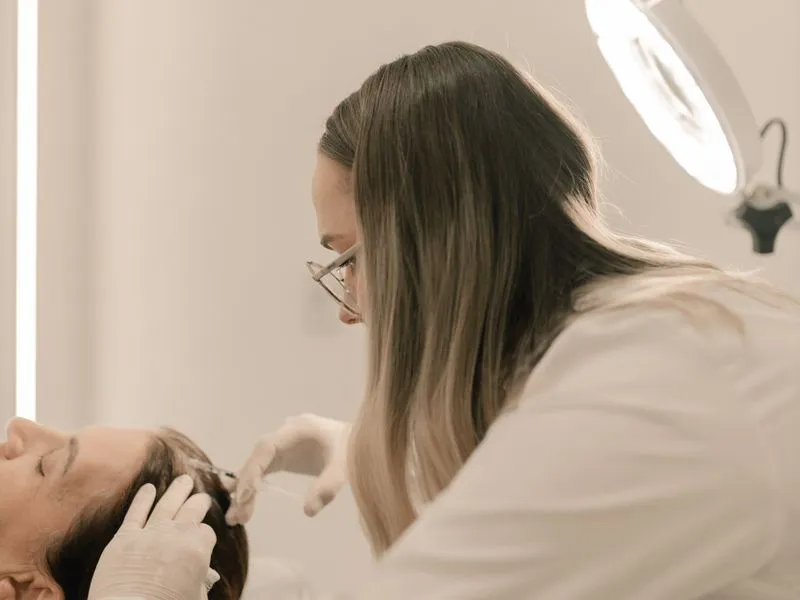 PRP scalp hair restoration treatment using platelet-rich plasma at Regener8 Aesthetics, Birmingham